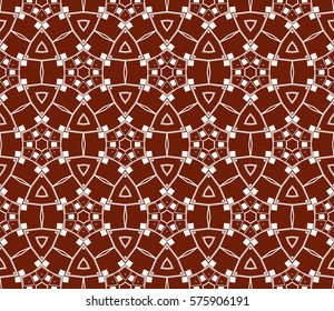 Modern geometric seamless pattern. For design, page fill, wallpaper. Vector illustration