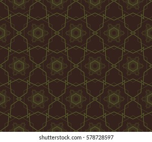 Modern geometric seamless pattern. For design, page fill, wallpaper. Vector illustration