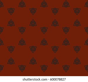 Modern geometric seamless pattern. For design, page fill, wallpaper. Vector illustration