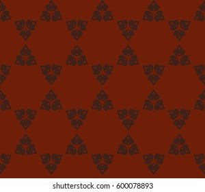 Modern geometric seamless pattern. For design, page fill, wallpaper. Vector illustration