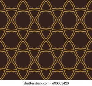 Modern geometric seamless pattern. For design, page fill, wallpaper. Vector illustration