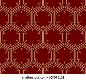 Modern geometric seamless pattern. For design, page fill, wallpaper. Vector illustration