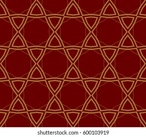 Modern geometric seamless pattern. For design, page fill, wallpaper. Vector illustration