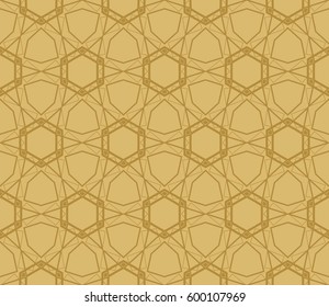 Modern geometric seamless pattern. For design, page fill, wallpaper. Vector illustration