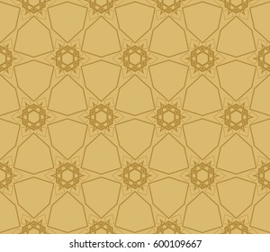 Modern geometric seamless pattern. For design, page fill, wallpaper. Vector illustration