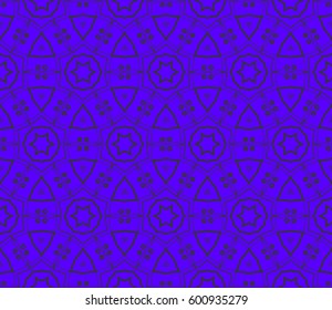 Modern geometric seamless pattern. For design, page fill, wallpaper. Vector illustration