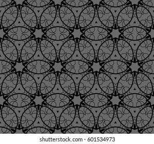 Modern geometric seamless pattern. For design, page fill, wallpaper. Vector illustration
