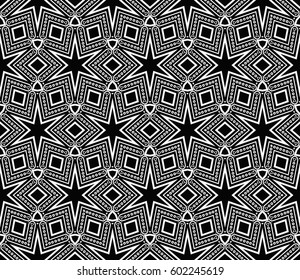 Modern geometric seamless pattern. For design, page fill, wallpaper. Vector illustration