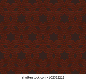 Modern geometric seamless pattern. For design, page fill, wallpaper. Vector illustration