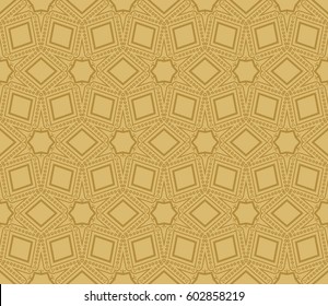 Modern geometric seamless pattern. For design, page fill, wallpaper. Vector illustration