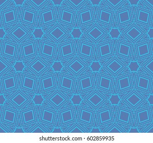 Modern geometric seamless pattern. For design, page fill, wallpaper. Vector illustration