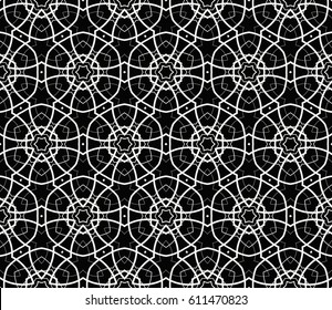 Modern geometric seamless pattern. For design, page fill, wallpaper. Vector illustration