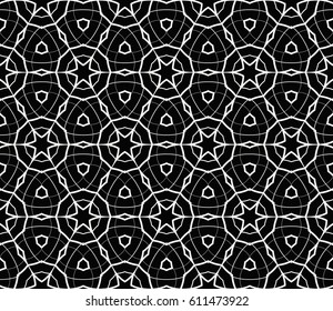 Modern geometric seamless pattern. For design, page fill, wallpaper. Vector illustration