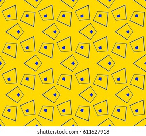 Modern geometric seamless pattern. For design, page fill, wallpaper. Vector illustration