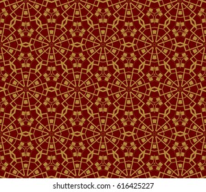 Modern geometric seamless pattern. For design, page fill, wallpaper. Vector illustration