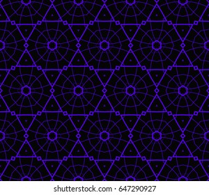 Modern geometric seamless pattern. For design, page fill, wallpaper.Vector illustration