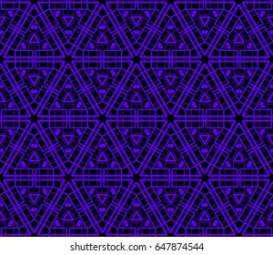 Modern geometric seamless pattern. For design, page fill, wallpaper. Vector illustration