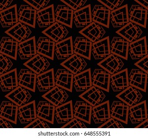 Modern geometric seamless pattern. For design, page fill, wallpaper. Vector illustration