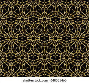 Modern geometric seamless pattern. For design, page fill, wallpaper.Vector illustration