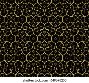 Modern geometric seamless pattern. For design, page fill, wallpaper.Vector illustration