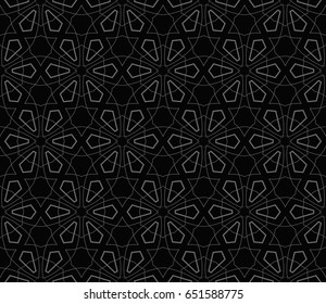 Modern geometric seamless pattern. For design, page fill, wallpaper.Vector illustration