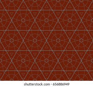 Modern geometric seamless pattern. For design, page fill, wallpaper.Vector illustration
