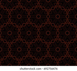 Modern geometric seamless pattern. For design, page fill, wallpaper. Vector illustration