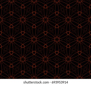 Modern geometric seamless pattern. For design, page fill, wallpaper. Vector illustration
