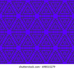Modern geometric seamless pattern. For design, page fill, wallpaper. Vector illustration