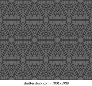 Modern geometric seamless pattern. For design, page fill, wallpaper. Vector illustration