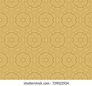Modern geometric seamless pattern. For design, page fill, wallpaper. Vector illustration