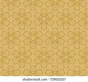 Modern geometric seamless pattern. For design, page fill, wallpaper. Vector illustration