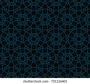Modern geometric seamless pattern. For design, page fill, wallpaper. Vector illustration