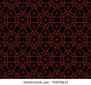 Modern geometric seamless pattern. For design, page fill, wallpaper. Vector illustration