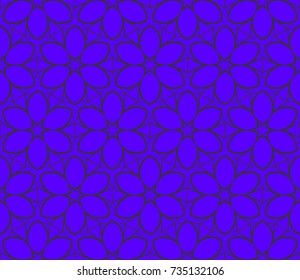 Modern geometric seamless pattern. For design, page fill, wallpaper. Vector illustration
