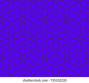 Modern geometric seamless pattern. For design, page fill, wallpaper. Vector illustration