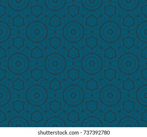 Modern geometric seamless pattern. For design, page fill, wallpaper. Vector illustration
