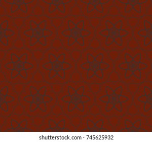 Modern geometric seamless pattern. For design, page fill, wallpaper. Vector illustration