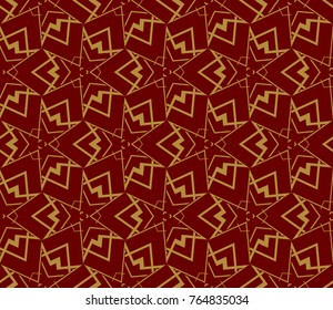 Modern geometric seamless pattern. For design, page fill, wallpaper. Vector illustration
