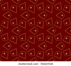 Modern geometric seamless pattern. For design, page fill, wallpaper. Vector illustration