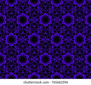 Modern geometric seamless pattern. For design, page fill, wallpaper. Vector illustration
