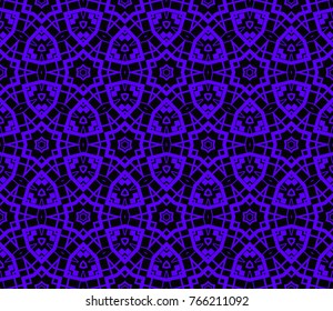 Modern geometric seamless pattern. For design, page fill, wallpaper. Vector illustration