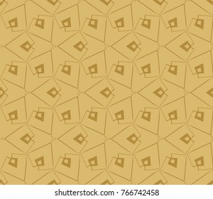 Modern geometric seamless pattern. For design, page fill, wallpaper. Vector illustration