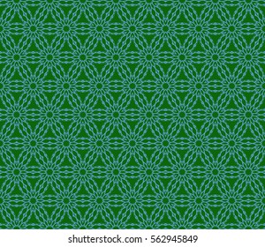 modern geometric seamless pattern. floral ornament. vector illustration