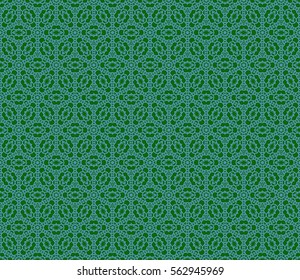 modern geometric seamless pattern. floral ornament. vector illustration
