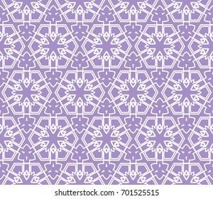 Modern geometric seamless pattern with ornament background print design. Vector illustration