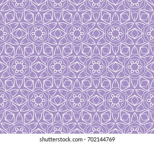 Modern geometric seamless pattern with ornament background print design. Vector illustration