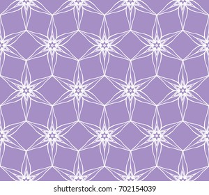 Modern geometric seamless pattern with ornament background print design. Vector illustration