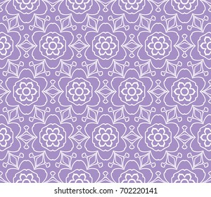 Modern geometric seamless pattern with ornament background print design. Vector illustration