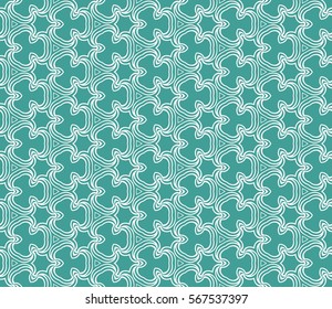 modern geometric seamless pattern with oval and swirl shape. vector illustration. for wallpaper, interior design